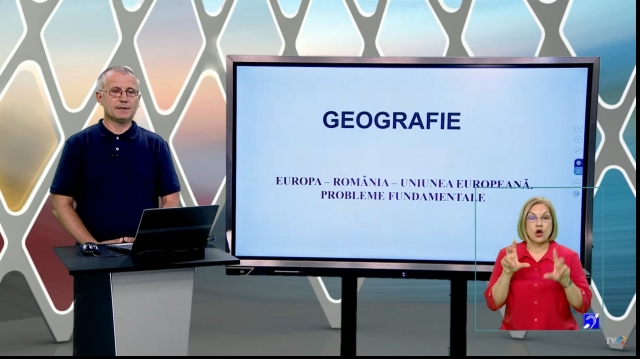 TELEȘCOALA: Geografie, a XII-a, spațiul românesc și spațiul european | VIDEO