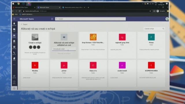 Teleșcoala - aplicație pentru educație: Microsoft Teams pentru elevi | VIDEO