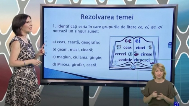 TELEȘCOALA: Limba Română, a VIII-a, noțiuni de fonetică (II) | VIDEO