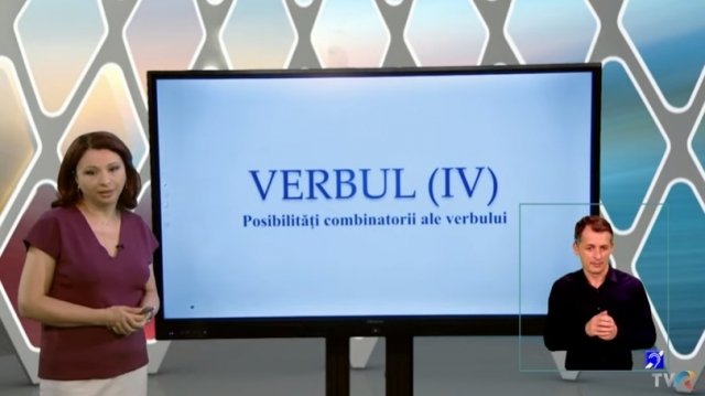 TELEȘCOALA: Limba română, a VIII-a - Verbul: partea a IV-a | VIDEO