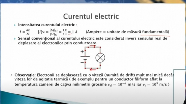TELEȘCOALA: Fizică, a XII-a - Producerea și utilizarea curentului electric| VIDEO