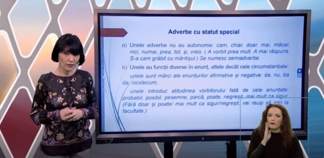 TELEȘCOALA: Română, a VIII-a - Adverbul (II) | VIDEO