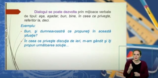 TELEȘCOALA: Română, a VIII-a - Textul dialogat | VIDEO