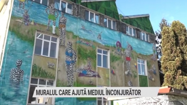 Muralul care ajută mediul înconjurător | VIDEO