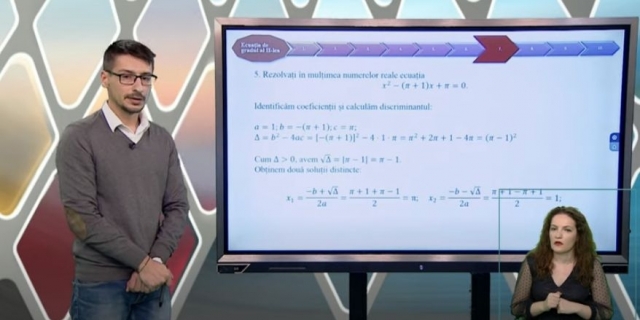 TELEȘCOALA: Matematică, a VIII-a - Ecuația de gradul al II-lea | VIDEO