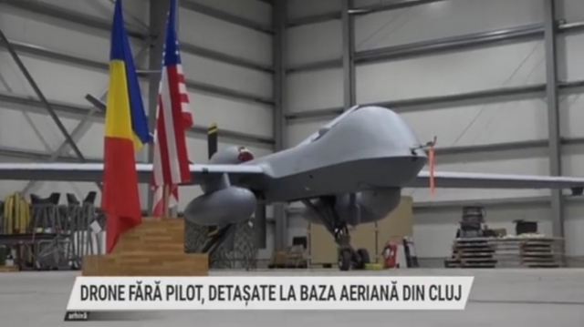 Drone fără pilot, detașate la baza aeriană din Cluj | VIDEO
