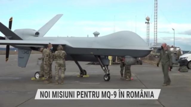 Noi misiuni pentru MQ-9 în România | VIDEO