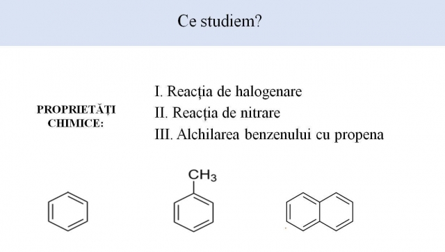 TELEȘCOALA: Chimie, a XII-a - Hidrocarburi aromatice (arene)| VIDEO