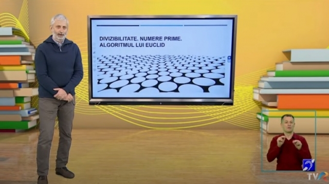 TELEȘCOALA: Informatică, a XII-a - Divizibilitate. Numere prime. Algoritmul lui Euclid | VIDEO