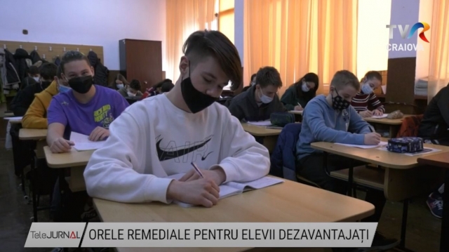 Ore remediale pentru elevii dezavantajați | VIDEO