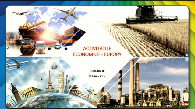 TELEȘCOALA: Geografie, a XII-a - Activitățile economice în Europa | VIDEO