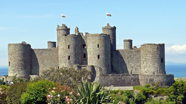 Despre Castelul Harlech, sâmbătă la 