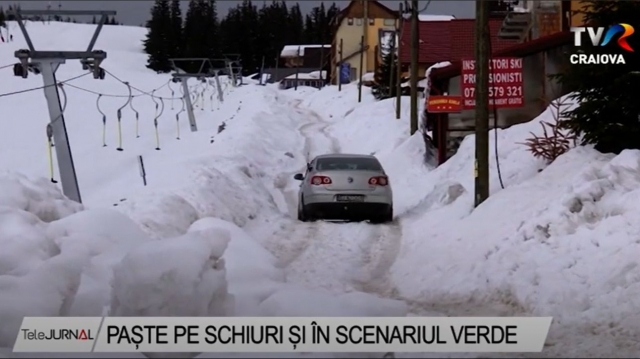 Paște pe schiuri și în scenariul verde | VIDEO