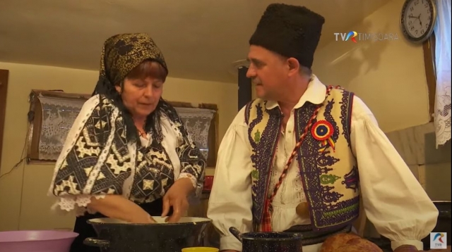 Mâncăruri speciale și copturi deosebite la Măru de Caraș-Severin | VIDEO