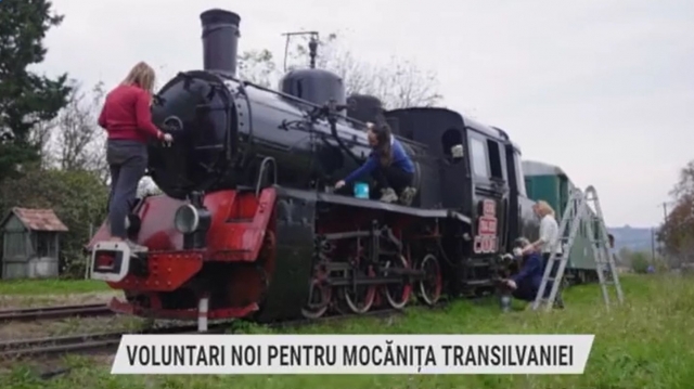 Voluntari noi pentru Mocanița Transilvaniei | VIDEO