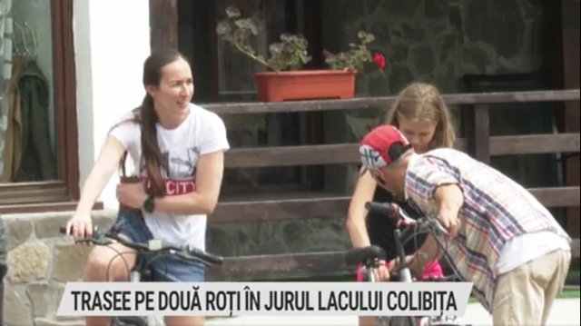 Trasee pe două roți în jurul lacului Colibița | VIDEO