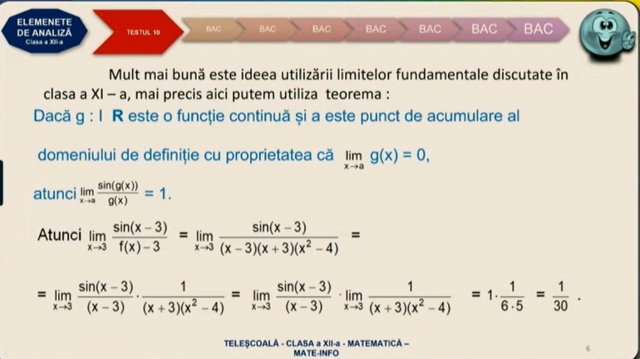 TELEȘCOALA: Matematică, Matematică-Informatică, a XII-a - Rezolvarea subiectului al III-lea din testele de antrenament nr. 10 și 11 (I) | VIDEO