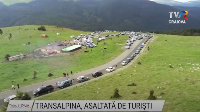 Transalpina, asaltată de turiști | VIDEO