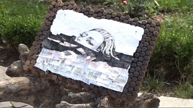 Artă din deșeuri | VIDEO