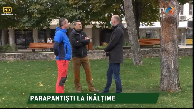 Parapantiști la înălțime | VIDEO