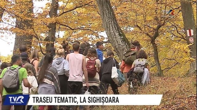 Traseu tematic, la Sighișoara | VIDEO