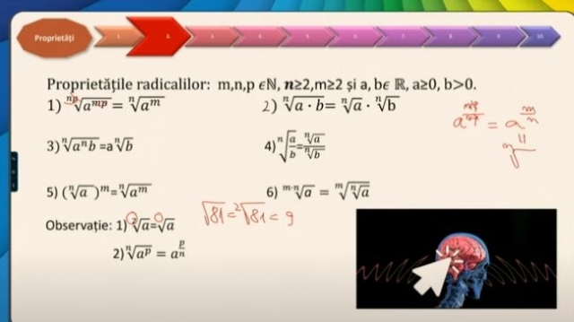 TELEȘCOALA: Matematică, a XII-a - Radicali şi ecuaţii cu radicali - clasa a X-a | VIDEO