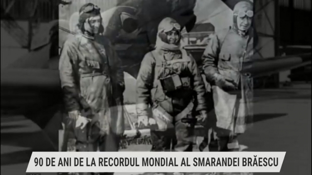 90 de ani de la recordul mondial al Smarandei Brăescu | VIDEO