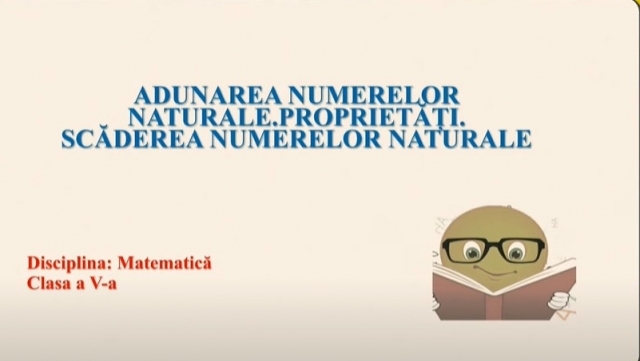 TELEȘCOALA: Matematică, a VIII-a - Operații cu numere naturale | VIDEO