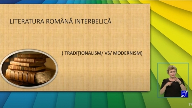 TELEȘCOALA: Română, a XII-a - Modernism vs. Tradiţionalism | VIDEO