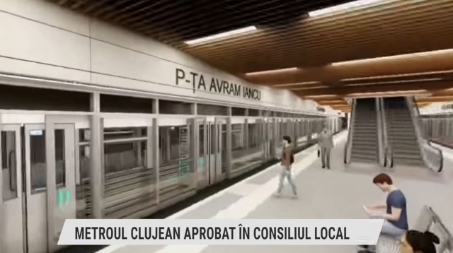 Metroul clujean, aprobat în Consiliul Local | VIDEO