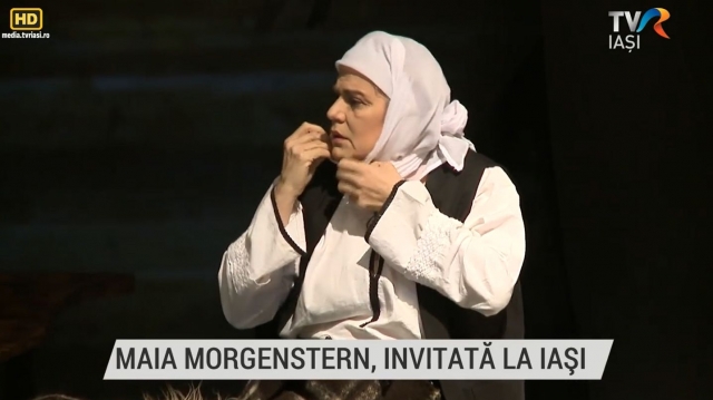 Maia Morgenstern, invitată la Iași | VIDEO