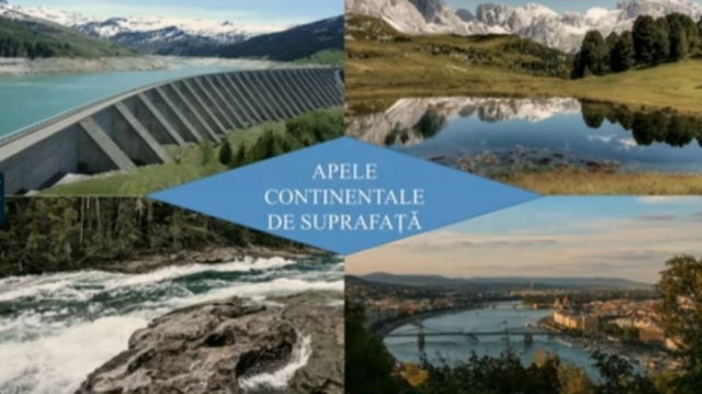 TELEȘCOALA: Geografie, a XII-a - Apele continentale de suprafață | VIDEO