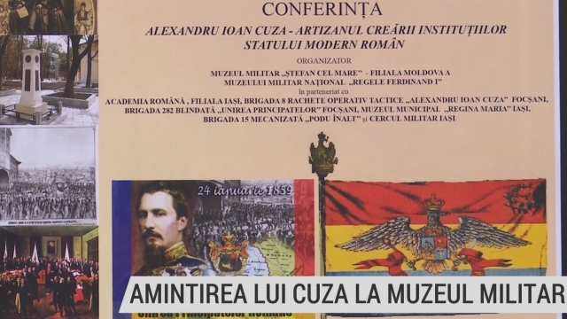 Amintirea lui Cuza la Muzeul Militar | VIDEO