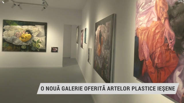 O nouă galerie oferită artelor plastice ieșene | VIDEO