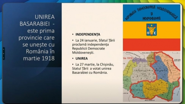 TELEȘCOALA: Istorie, a XII-a - „Statul român modern, de la proiect politic la crearea României mari - partea a III-a” | VIDEO