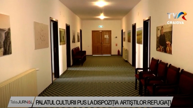 Palatul Culturii pus la dispoziția artiștilor refugiați | VIDEO