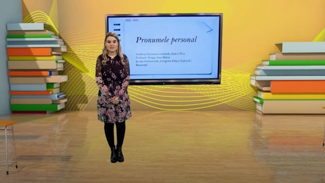 TELEȘCOALA: Română, a VIII-a - Pronumele personal | VIDEO