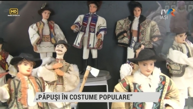 Păpuși în costume populare | VIDEO