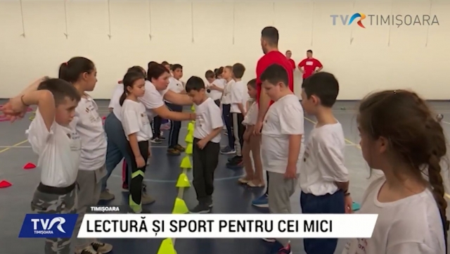 Lectură și sport pentru cei mici | VIDEO