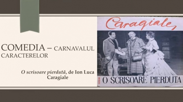TELEȘCOALA: Română, a XII-a - Subiectul al III-lea. „O scrisoare pierdută”, de I. L. Caragiale | VIDEO