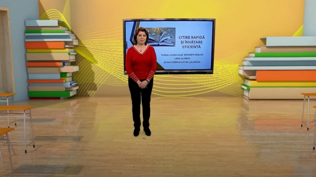 TELEȘCOALA: Dirigenţie gimnaziu – Citire rapidă şi învăţare eficientă | VIDEO