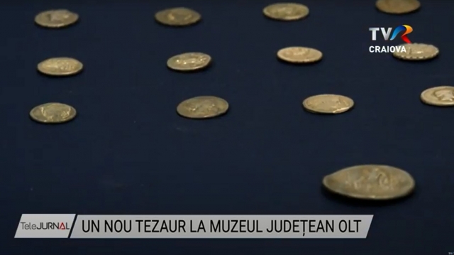 Un nou tezaur la Muzeul Județean Olt | VIDEO