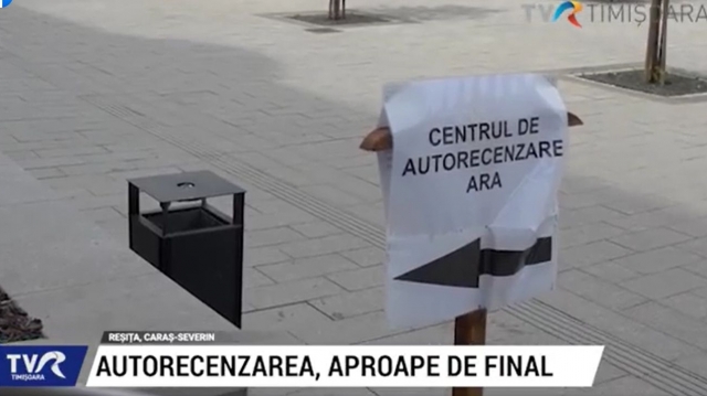 Autorecenzarea, aproape de final | VIDEO