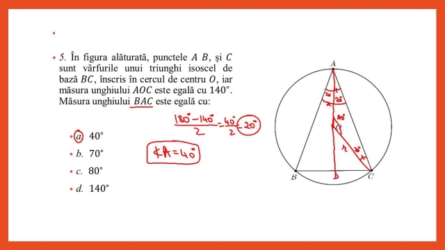 TELEȘCOALA: Matematică, a VIII-a - Testul de antrenament nr. 2 – Geometrie | VIDEO