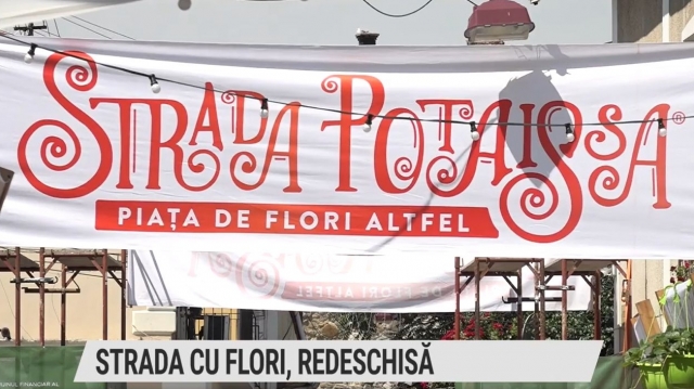 Strada cu Flori, redeschisă | VIDEO