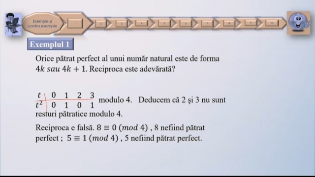 TELEȘCOALA: Matematică, a XII-a -  Exemple şi contraexemple | VIDEO