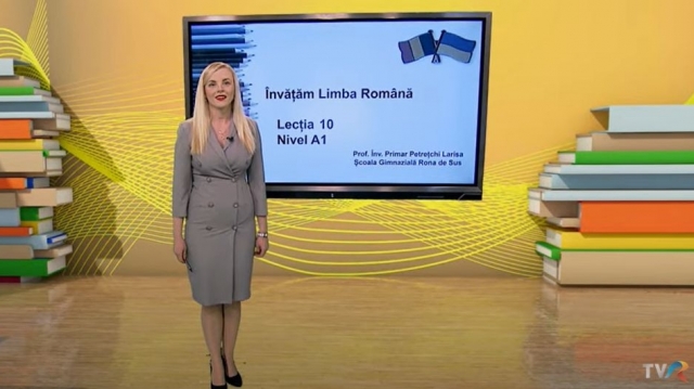 TELEŞCOALA: Limba română pentru ucraineni – lecţia 10 | VIDEO