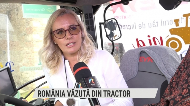 România văzută din tractor | VIDEO