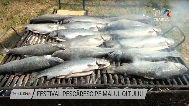 Festival pescăresc pe malul Oltului | VIDEO