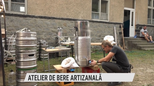 Atelier de bere artizanală la Festivalul Verde de Bologa | VIDEO